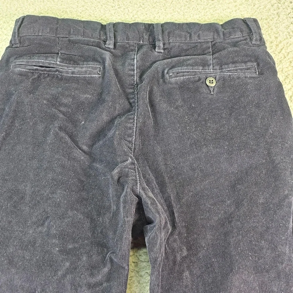 J.Crew Corduroy Pants Mens 29x30 Blue Classic Straight Chino Stretch Casual